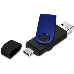 Shuffle Gyro Black Flash Drive Navy